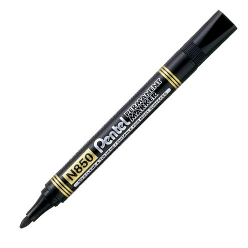 Rotulador permanente Pentel N850 negro