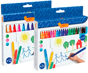 Rotuladores de colores Jovi Maxi 24 unidades