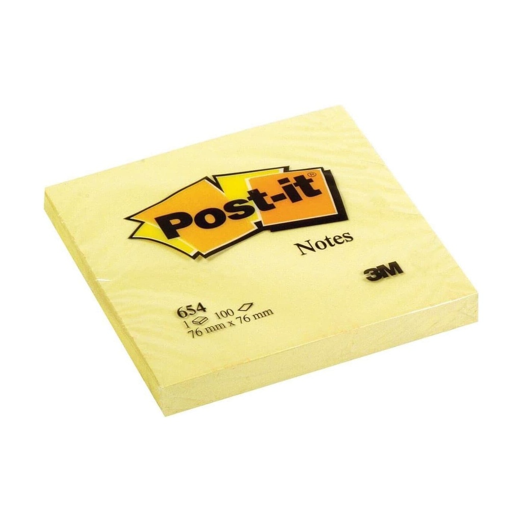 Taco de 100 notas adhesivas 76 x 76 mm Post-it