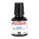 Tinta de recarga Edding T25 para marcador permanente negro