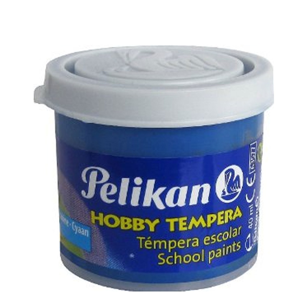 Témpera escolar líquida Pelikan 40 ml azul ultramar