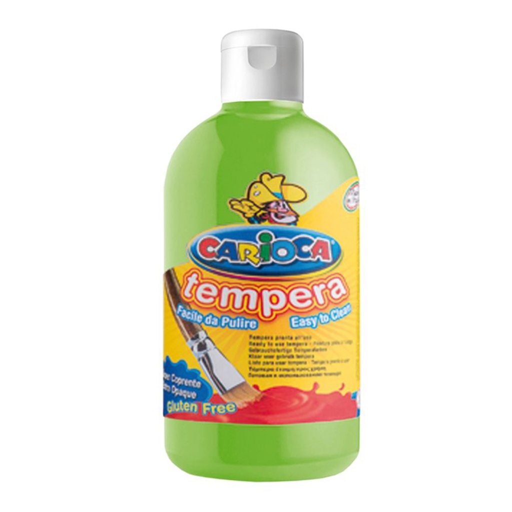 Témpera escolar líquida Carioca 500 ml verde claro