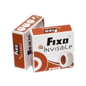 Cinta adhesiva invisible Fixo 33 m x 19 mm