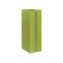 Multigavetas Bisley A4 H3915NL de 15 cajones 860 x 279 x 380 mm