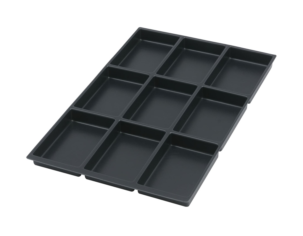 Bandejas para cajón A4 con 9 compartimentos de 22 mm (Pack de 5) 222P5