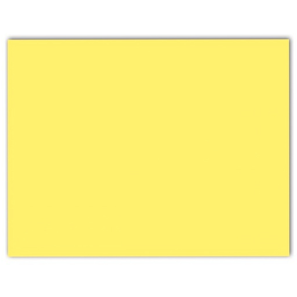 Cartulina 50 x 65 cm. amarillo 180 g/m² (Pack de 25) Fabrisa