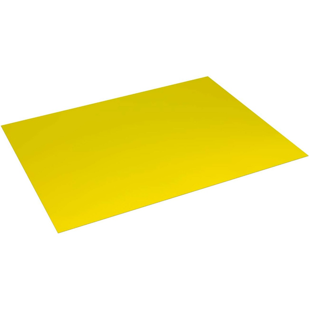 Cartulina 50 x 65 cm. amarillo limón 180 g/m² (Pack de 25) Fabrisa