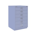 Cajonera Bisley Serie F 6 cajones personales A4 Classic 711 x 470 x 470 mm 049