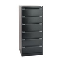 Archivador para fichas Bisley B96 de 6 cajones A5 1321 x 568 x 622 mm