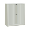 Armario metálico con puerta de doble persiana Bisley EuroTambour 1030 x 1000 x 430 mm