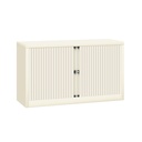 Armario metálico con puerta de doble persiana Bisley EuroTambour 695 x 1200 x 430 mm