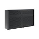 Armario metálico con puerta corredera perforada Glide 1149 x 2000 mm