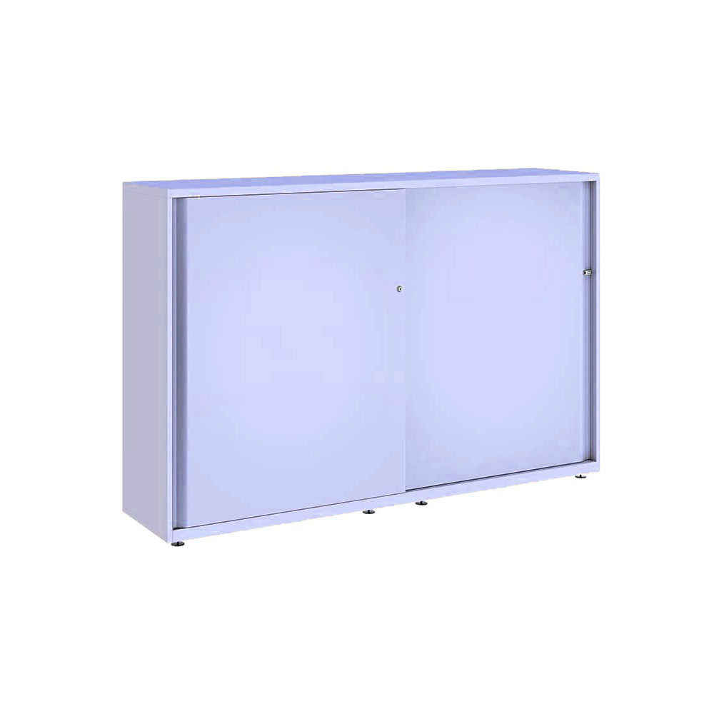 Armario metálico con puerta corredera lisa Glide 1529 x 1600 mm