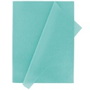 Papel de seda 50 x 75 cm. 25 hojas azul maldivas Fixo 