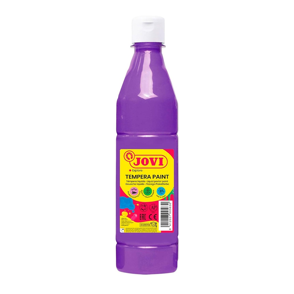 Témpera escolar líquida 500 ml Jovi violeta