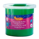 Pintura de dedos Jovi 125 ml verde uso infantil y escolar