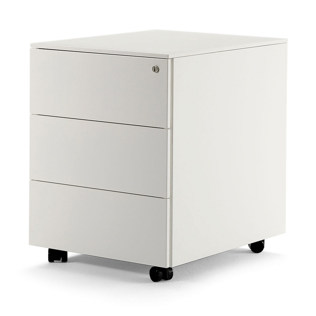 Cajonera móvil metálica Actiu con 3 cajones personales 55 x 40 x 52,5 cm J632 Express