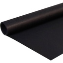 Bobina de papel kraft negro 1 x 25 m