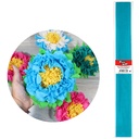 Papel crespón 0,50 x 2,50 m turquesa Fixo 