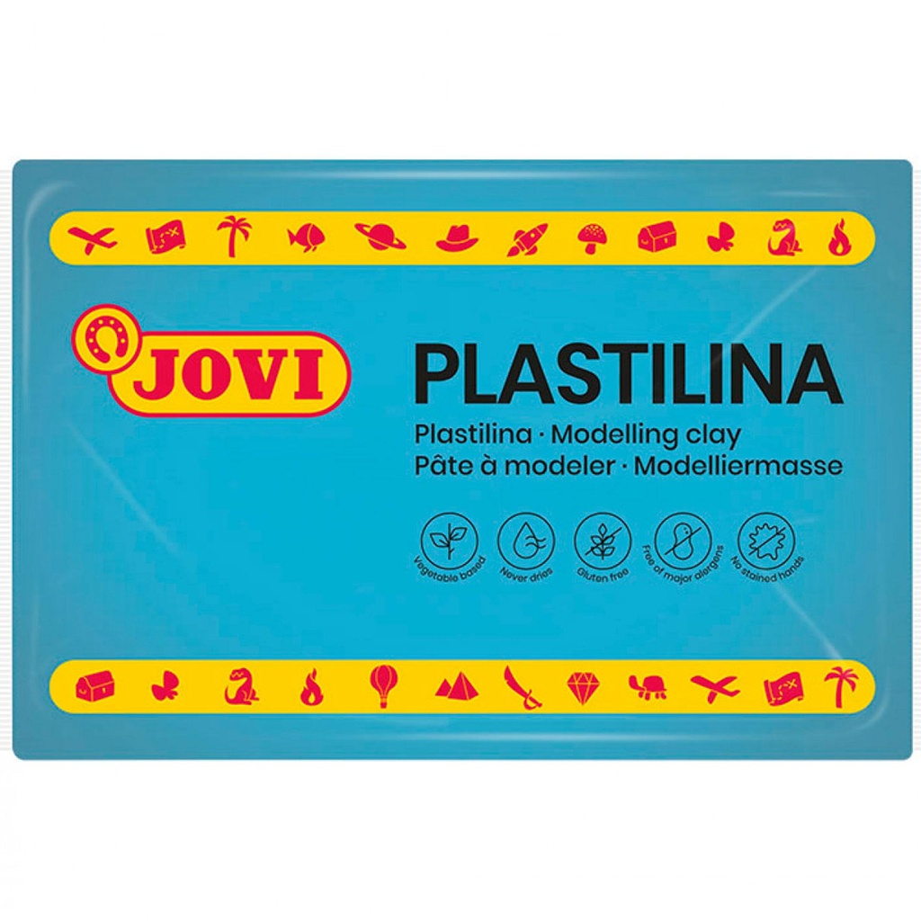 Plastilina azul claro 350 g Jovi