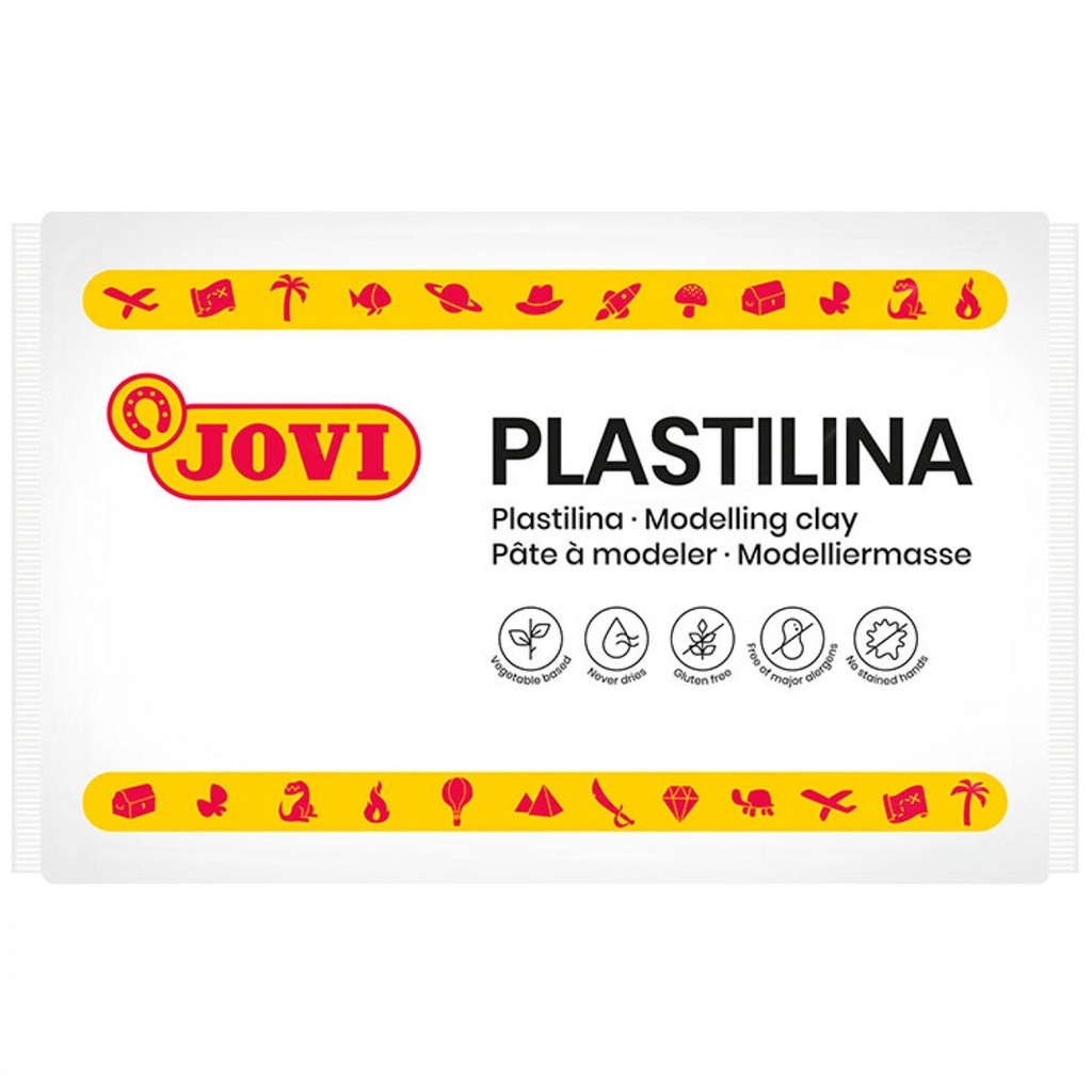 Plastilina blanco 350 g Jovi