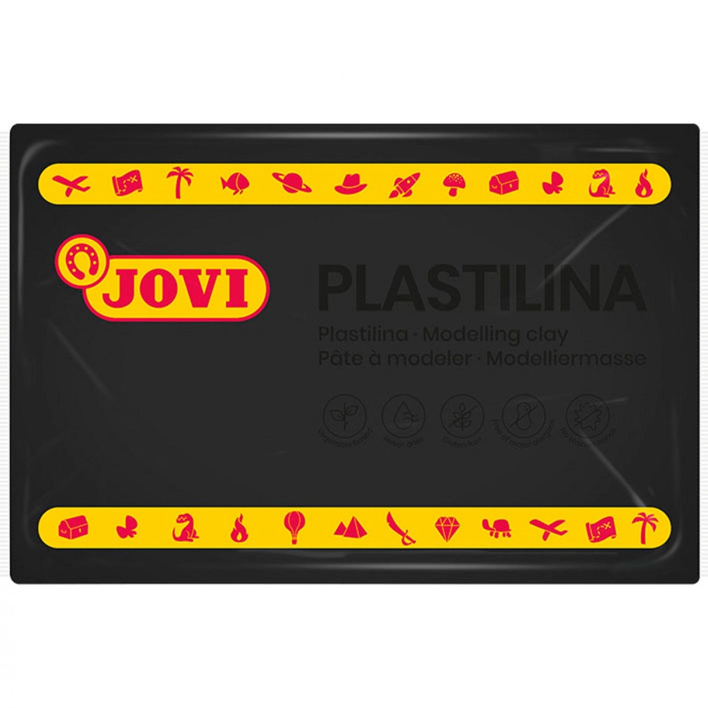 Plastilina negro 350 g Jovi