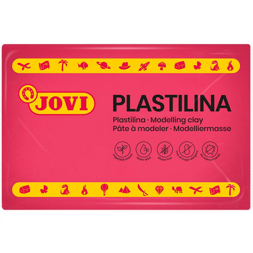 Plastilina rubi 350 g Jovi