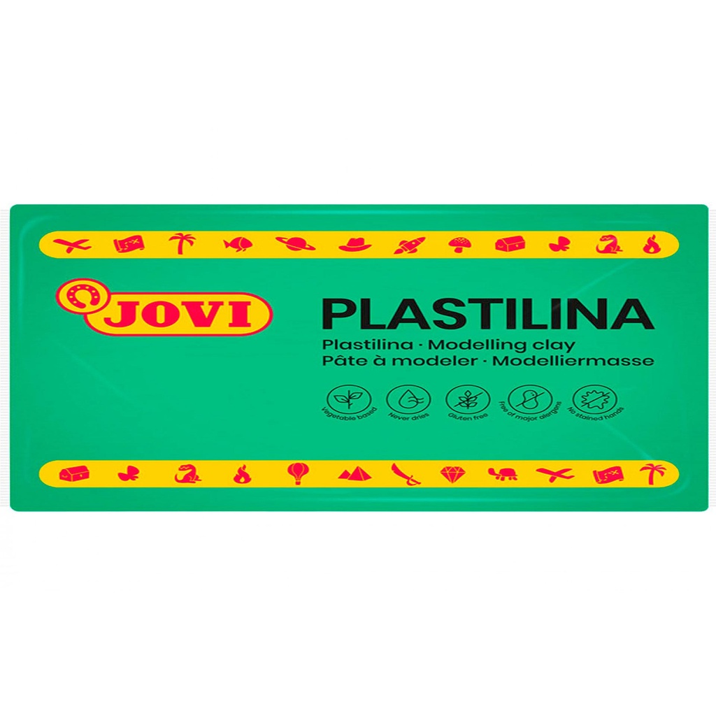 Plastilina verde claro 150 g Jovi