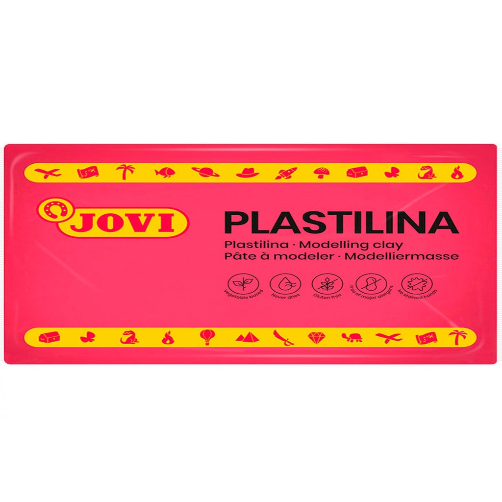 Plastilina rubi 150 g Jovi