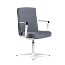 Sillón Cron Sport 20 respaldo medio tapizado base cross