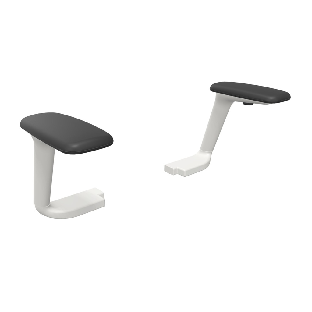 Brazos 4D para silla A+S Work blancos