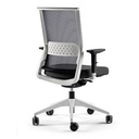 Silla Stay 30 malla Express con estructura blanca