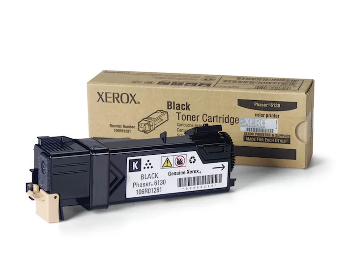Tóner láser original Xerox Phaser 6130 negro