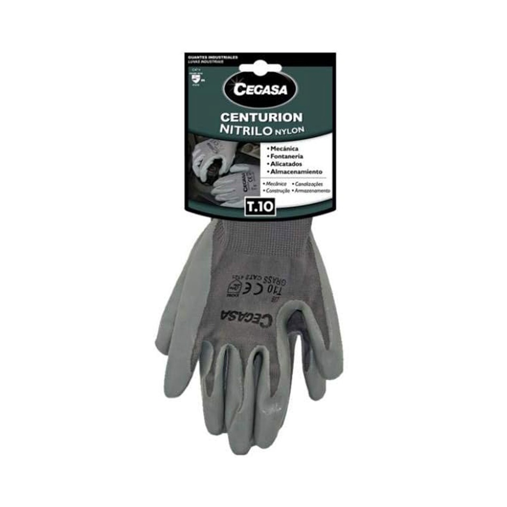 Guantes Cegasa Centurion de nitrilo y nylon