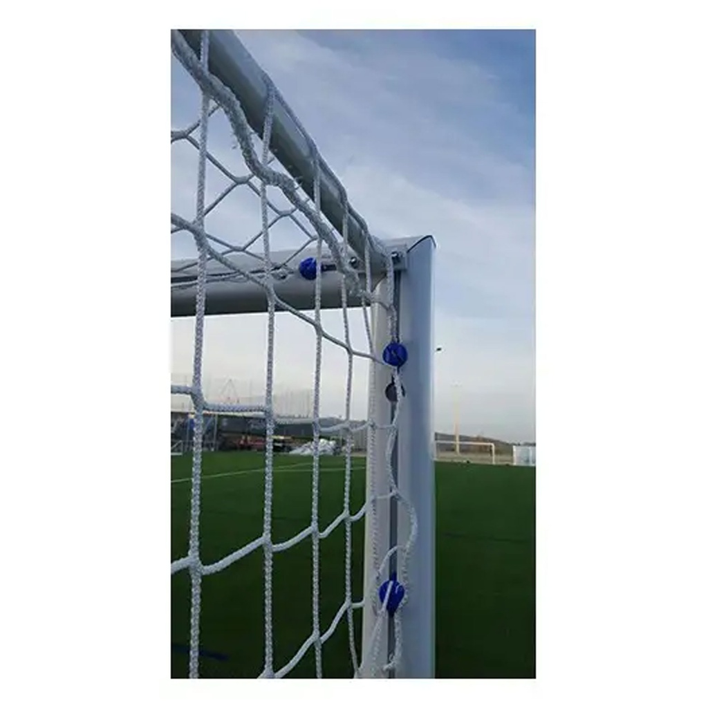 Juego de 2 redes fútbol 11 Softee línea Premium 4 mm ref. 0013412