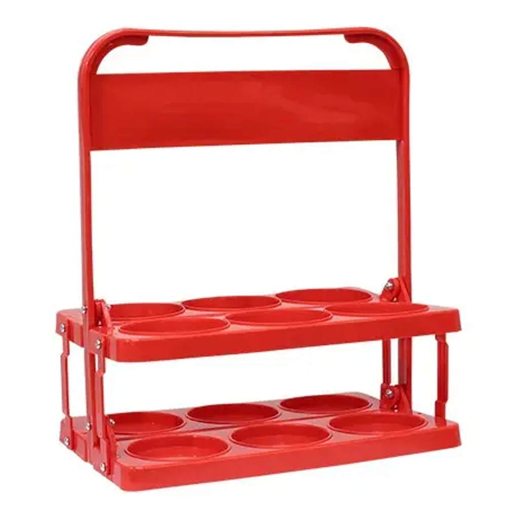 Portabotellas plegable 6 botellas