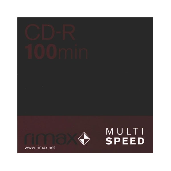 CD-R 875 MB con caja MultiSpeed Rimax
