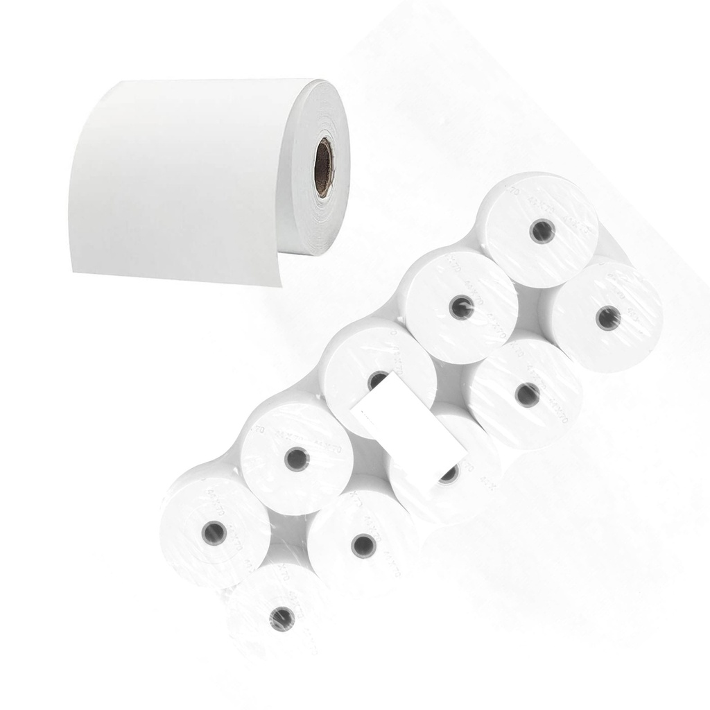 Rollo de papel térmico 57 x 35 x 12 mm (Pack 10 unidades)