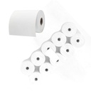 Rollo de papel térmico 80 x 55 x 12 mm (Pack 10 unidades)
