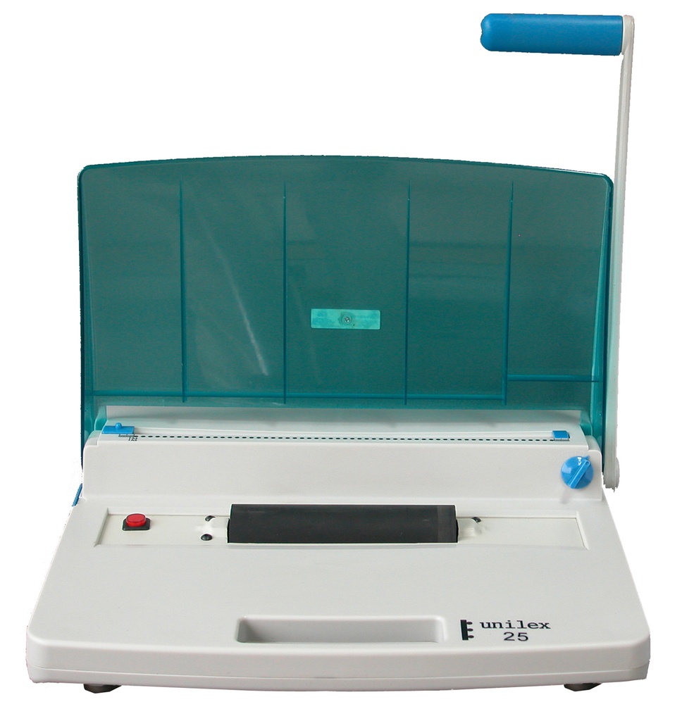 Encuadernadora de espiral Unilex 25 paso 5:1