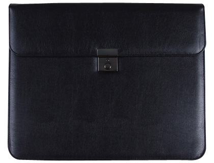Cartera portadocumentos símil piel negra 31371 