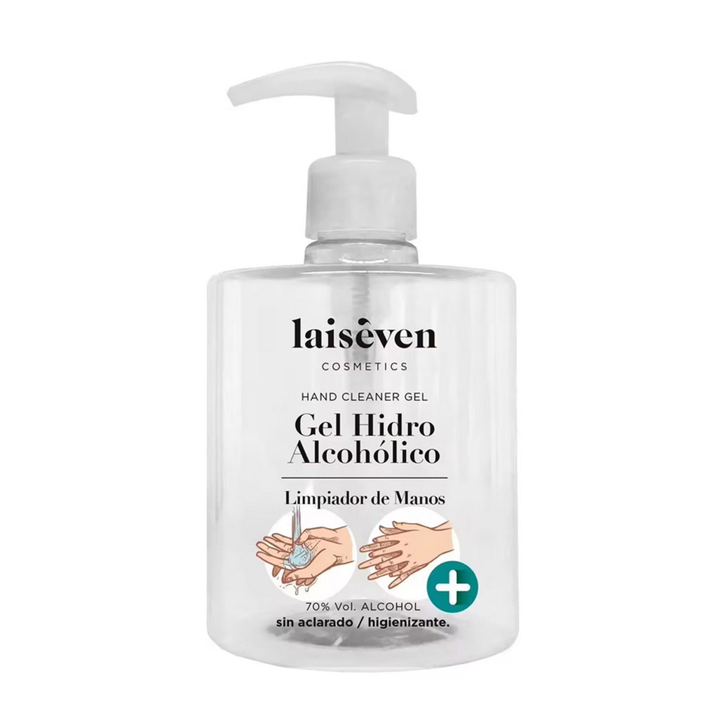 Gel hidroalcohólico 500 ml Laiseven con dosificador – Higiene inmediata de manos