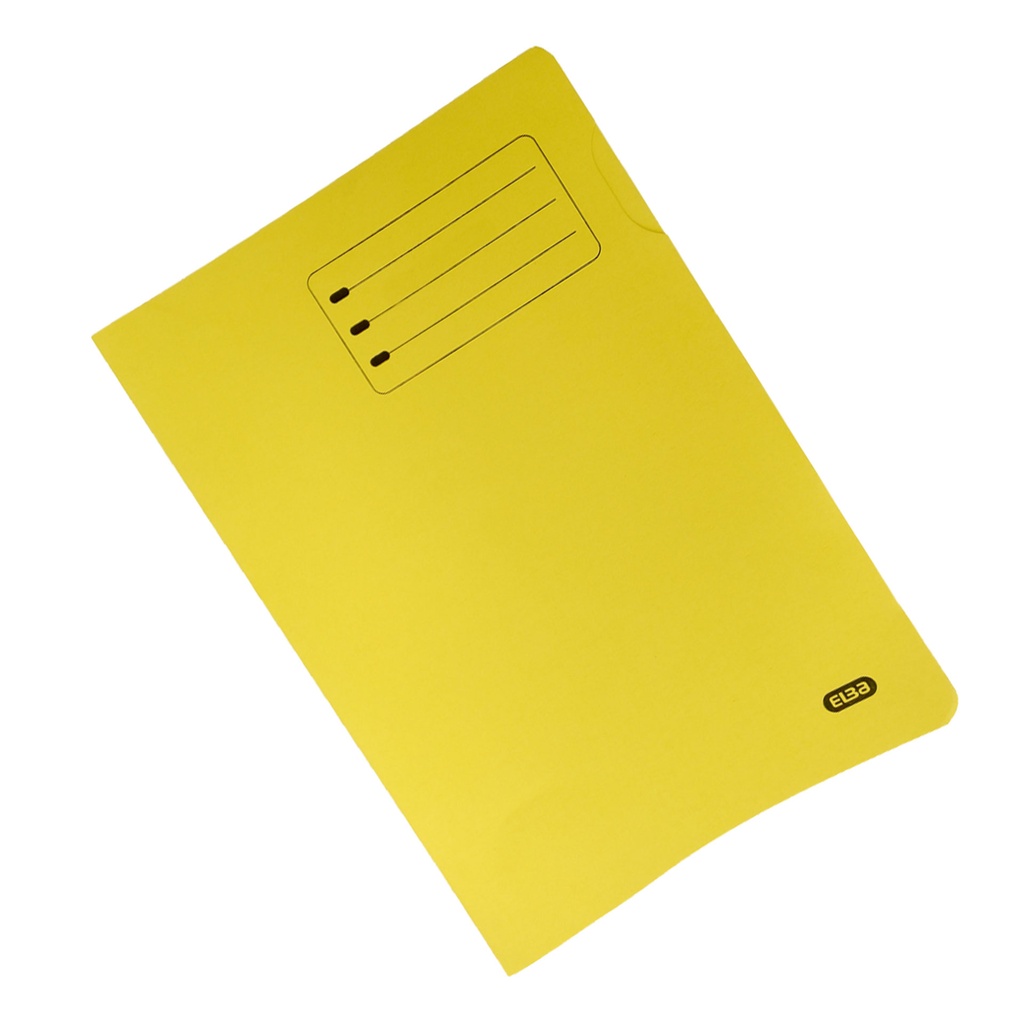 Subcarpeta Folio 250 g/m² amarillo Gio (Paquete 50 unidades)
