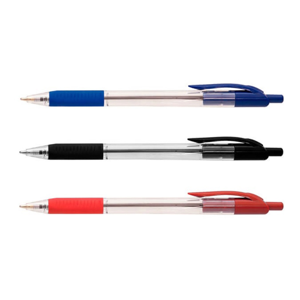 Bolígrafo Cello Comfort – Escritura suave en negro y rojo