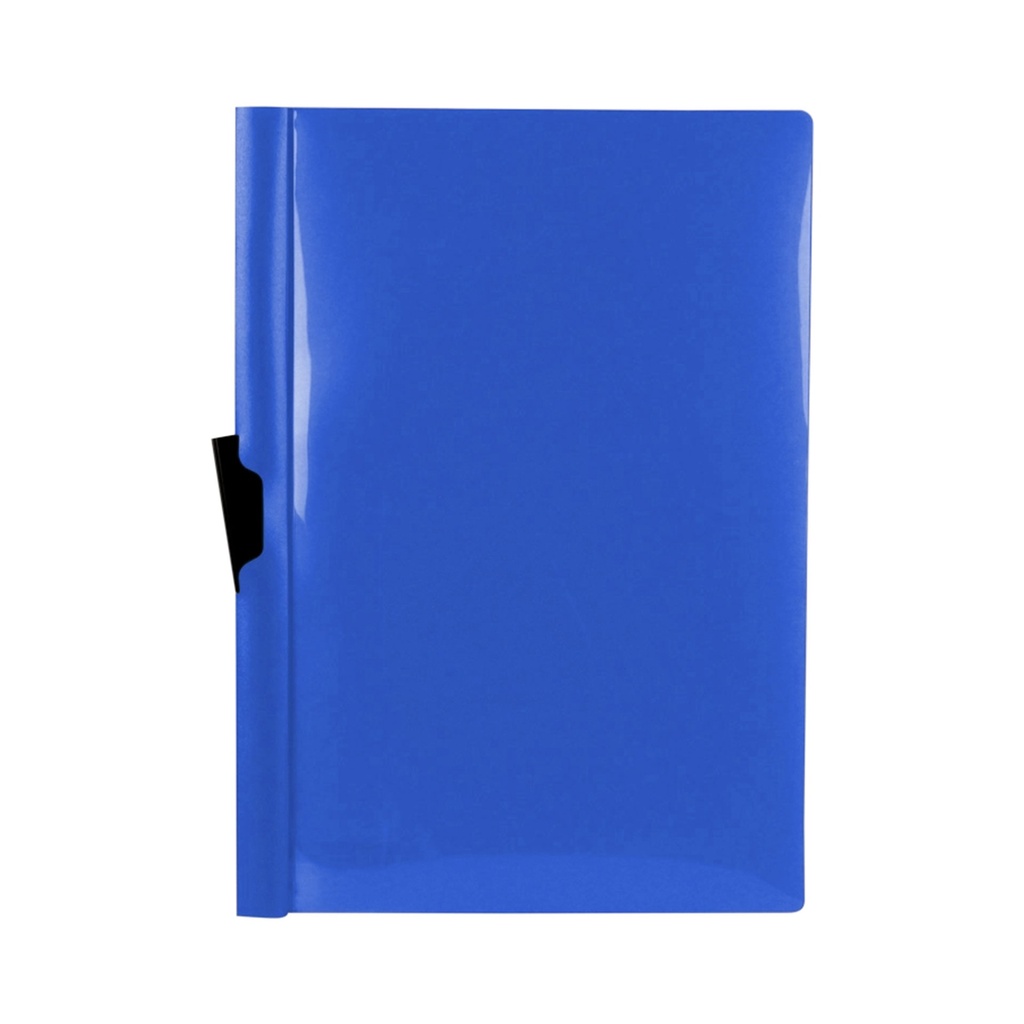 Dossier clip lateral A4 azul para 60 hojas Liderpapel