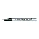 Rotulador permanente Artline 999XF plata punta fina