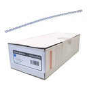 Espiral metálico azul 8 mm 5:1 (Caja 250 unidades)