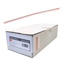 Espiral metálico rojo 6 mm 5:1 (Caja 300 unidades)