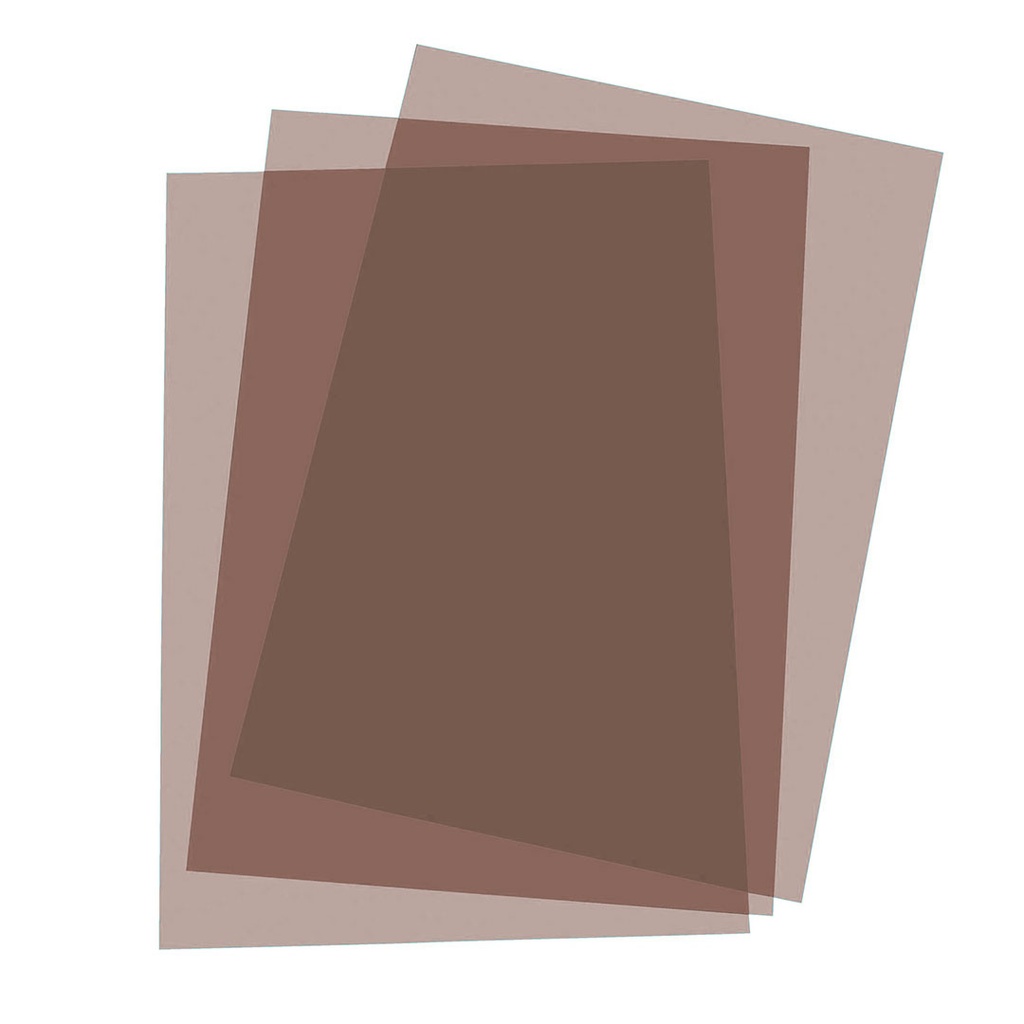 Portada de encuadernación A4 fumé transparente de plástico de 180 micras (Pack de 10)