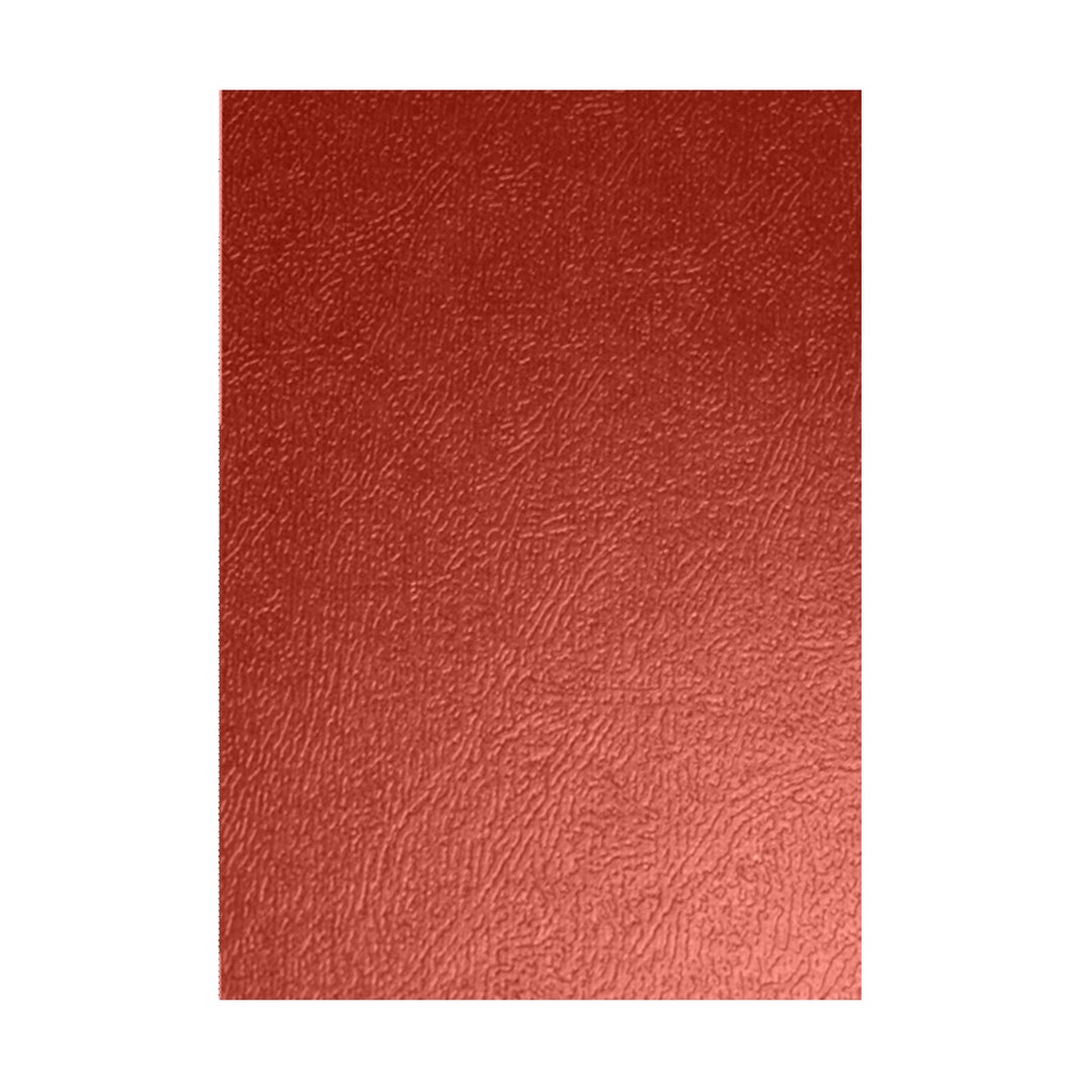 Portada de encuadernación A4 roja de cartón de 500 g/m² (Caja de 50)